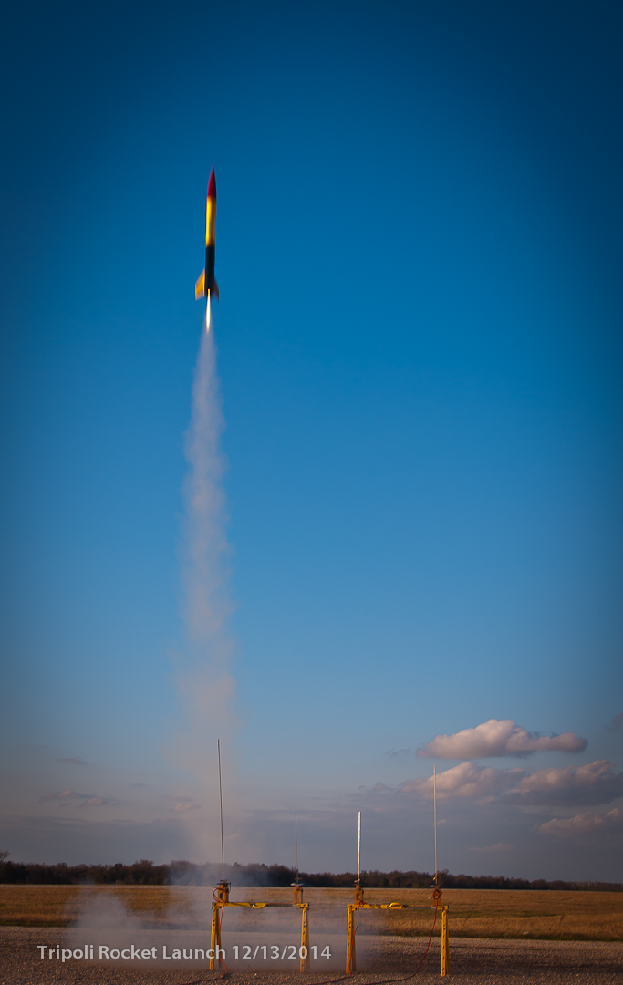 Tripoli rocket launch 12/2014