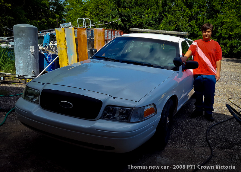 crown vic light bar